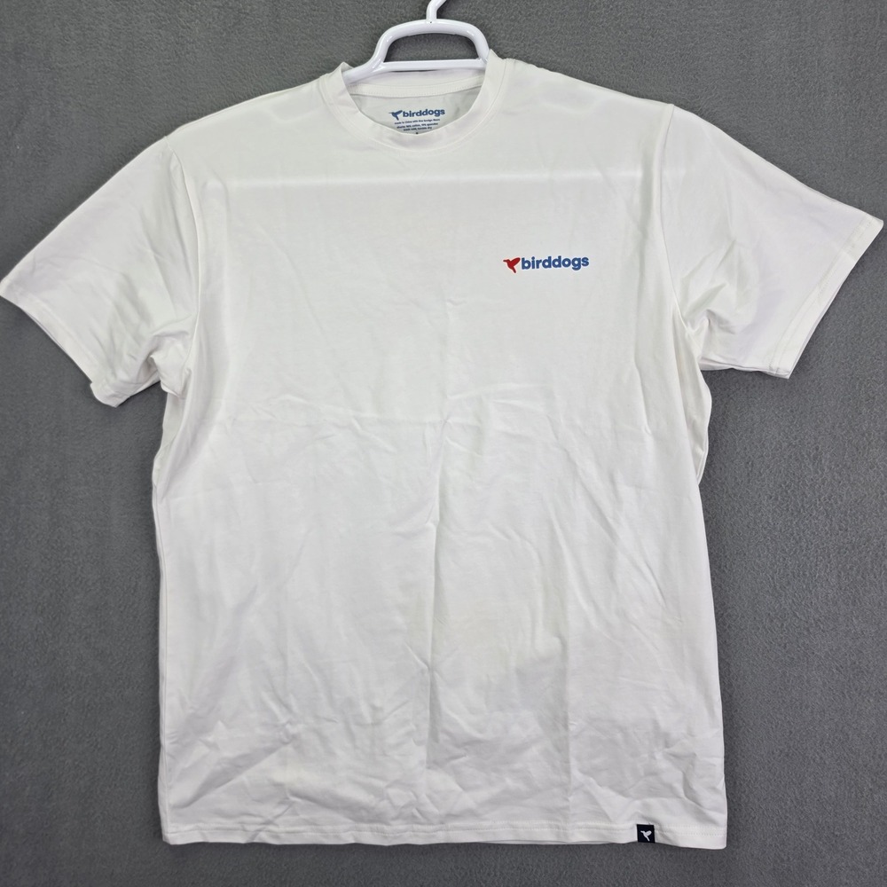 Birddogs T Shirt April Big Cannons Yorktown 1776 White Large Cotton